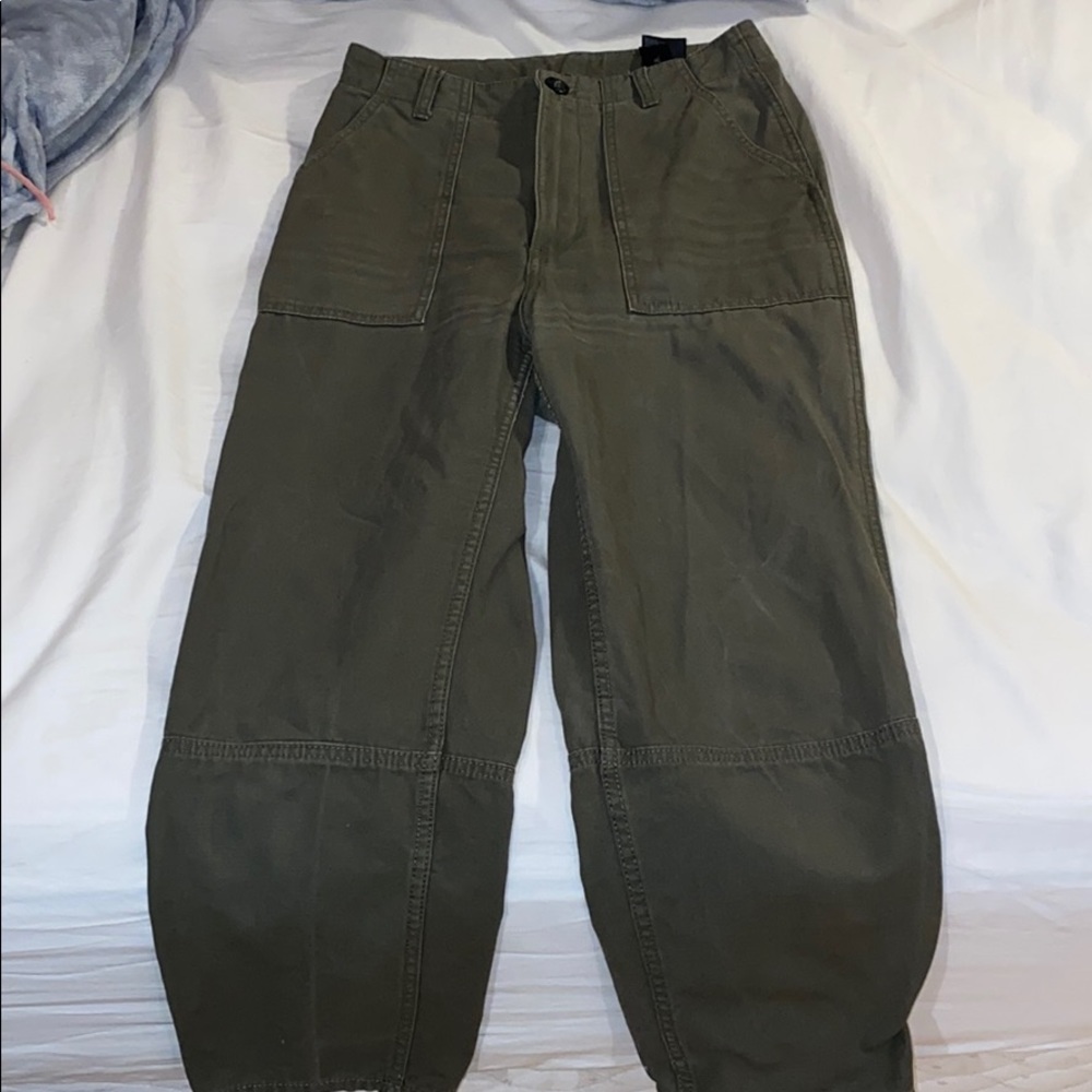 Green pants